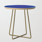 Abstract composition 02-blue Side Table Gallery Image 1