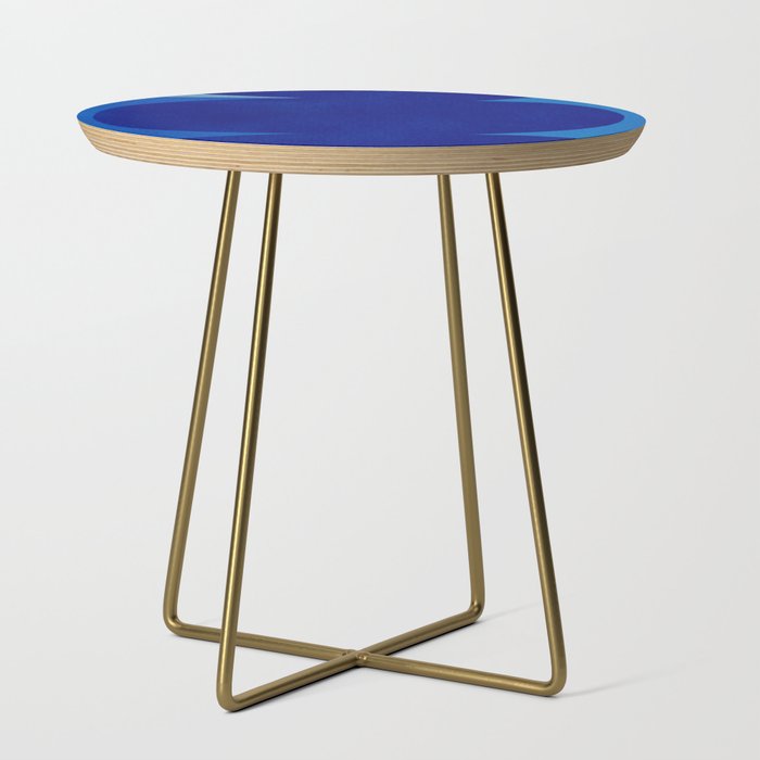 Abstract composition 02-blue Side Table Gallery Image 1