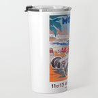 1936 Monaco Grand Prix Race Poster  Travel Mug Gallery Image 3