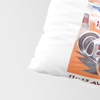 1936 Monaco Grand Prix Race Poster  Pillow Sham Gallery Image 4
