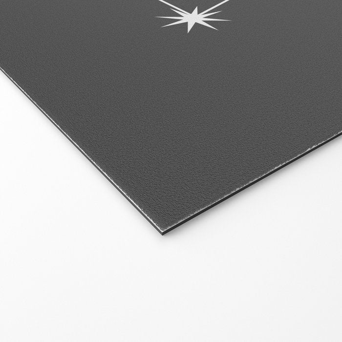 Leo Zodiac Star Constellation Line Art Grey Welcome Mat Gallery Image 2