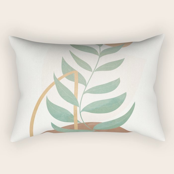 Abstract Rock Geometry 08 Rectangular Pillow Gallery Image 2