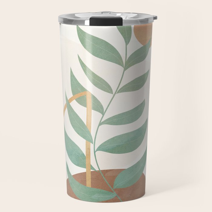 Abstract Rock Geometry 08 Travel Mug Gallery Image 1