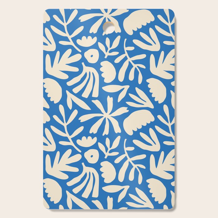 Organic nature flower shape art pattern Cutting Board Gallery Image 1