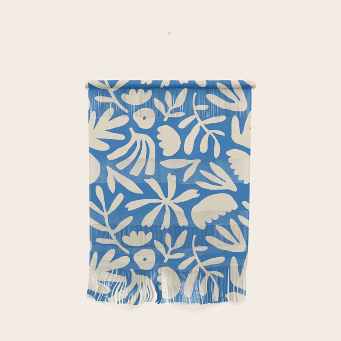 Organic nature flower shape art pattern Wall Hanging Gallery Image 1