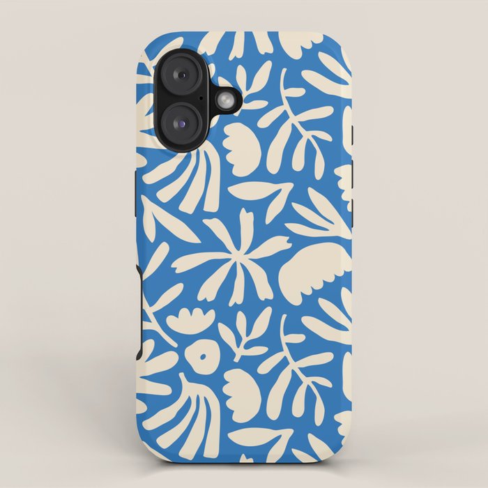 Organic nature flower shape art pattern iPhone Case Gallery Image 1