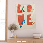 Love and Hope Wall Tapestry Gallery Image 2