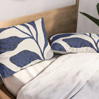 Blue Plant #2 Pillow Sham Gallery Image 2