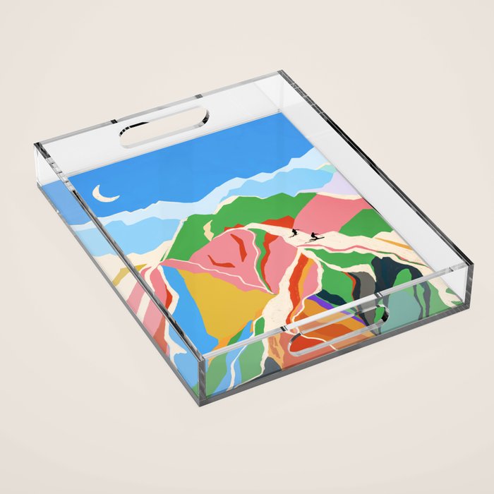 Ski joy Acrylic Tray Gallery Image 1