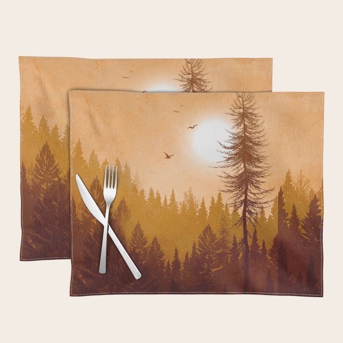 Morning Mountain Mist 1 Placemat Gallery Image 1