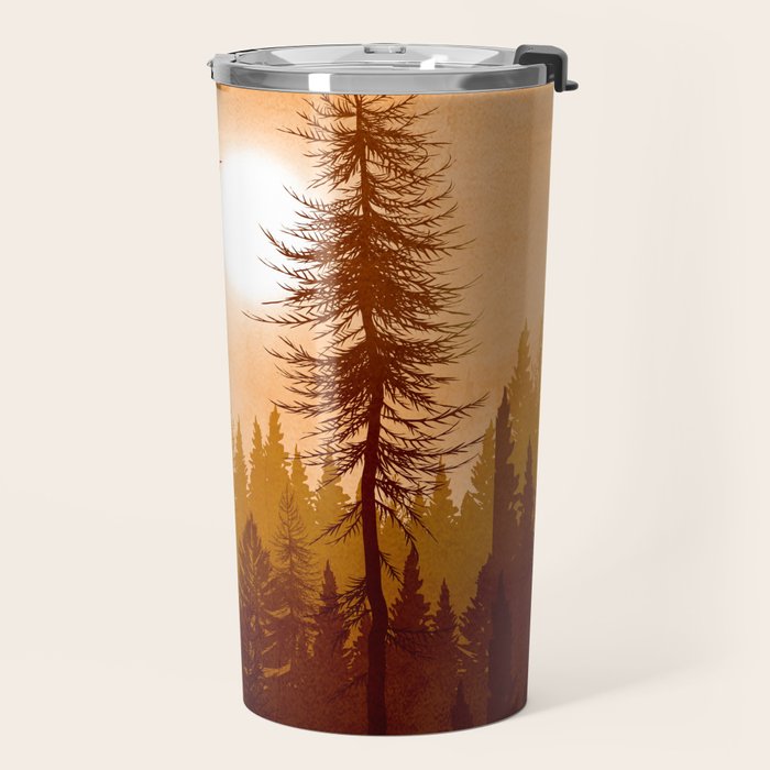 Morning Mountain Mist 1 Travel Mug Gallery Image 2