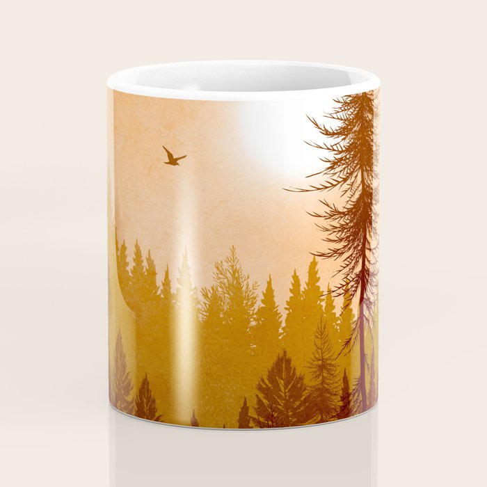 Morning Mountain Mist 1 Coffee Mug Gallery Image 4