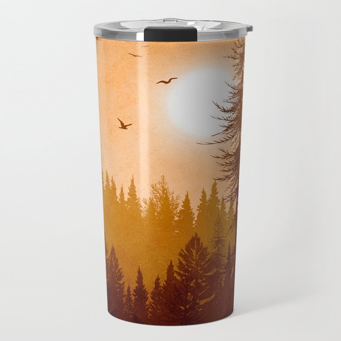 Morning Mountain Mist 1 Travel Mug Gallery Image 1