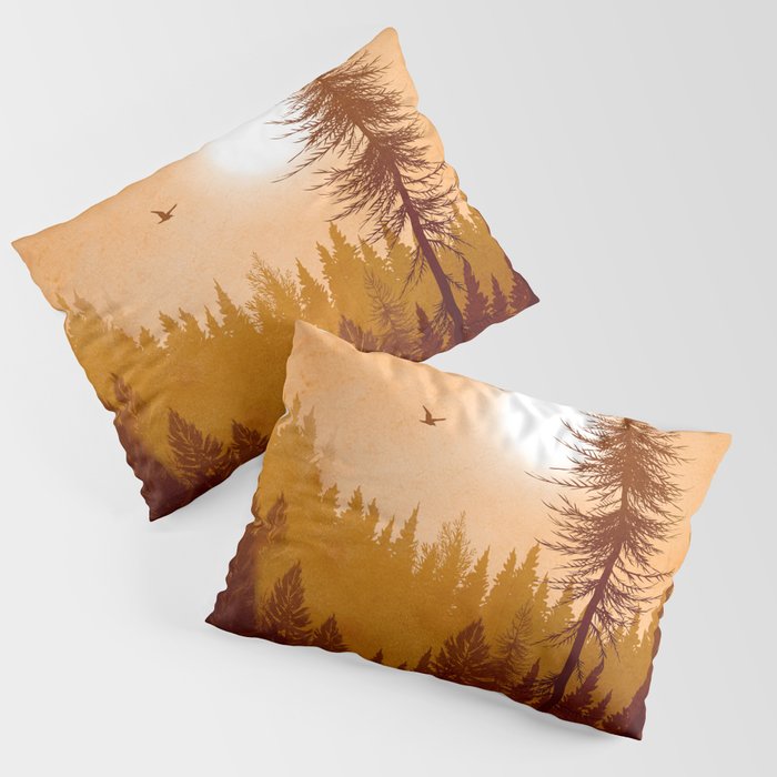 Morning Mountain Mist 1 Pillow Sham Gallery Image 1