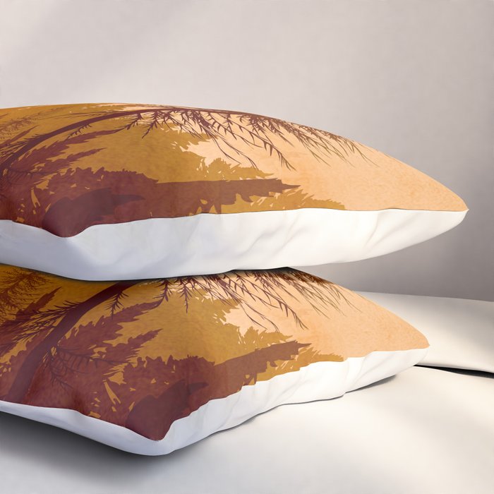 Morning Mountain Mist 1 Pillow Sham Gallery Image 3