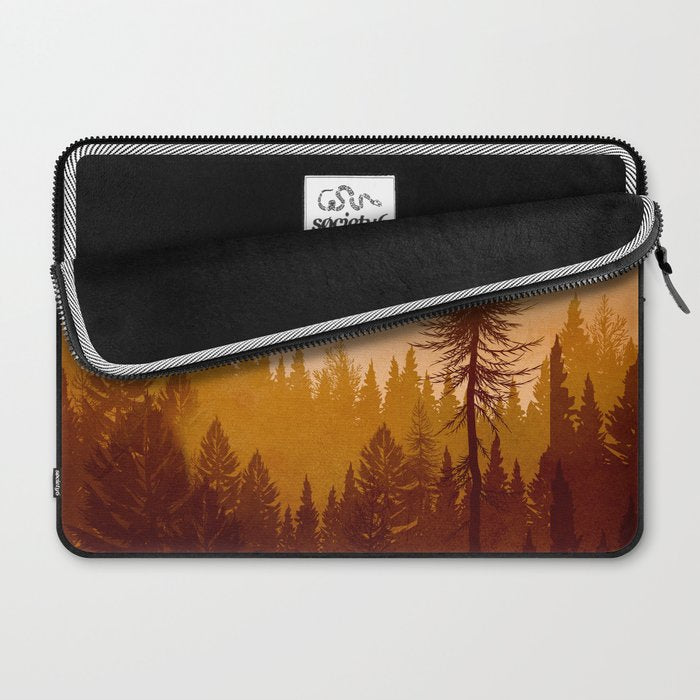 Morning Mountain Mist 1 Laptop Sleeve Gallery Image 2