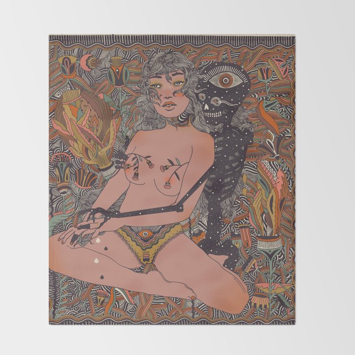 Longing Surpasses Time Throw Blanket Gallery Image 2