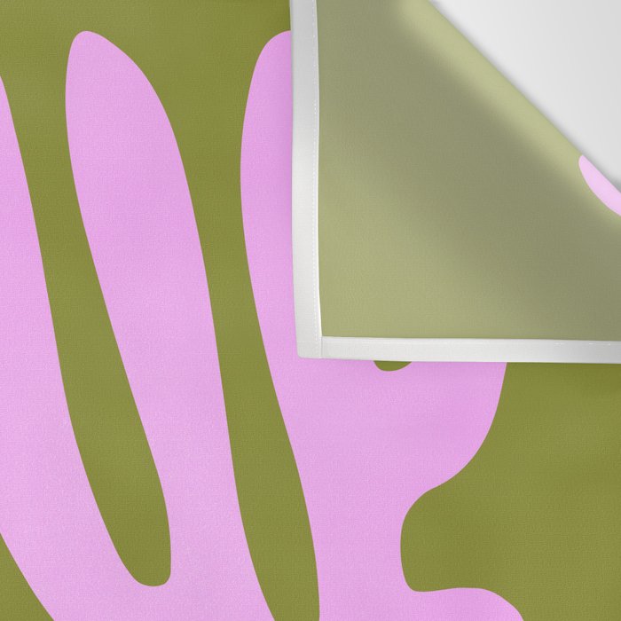 Wasabi & Lavender: Matisse Paper Cutouts 05 Wall Tapestry Gallery Image 3