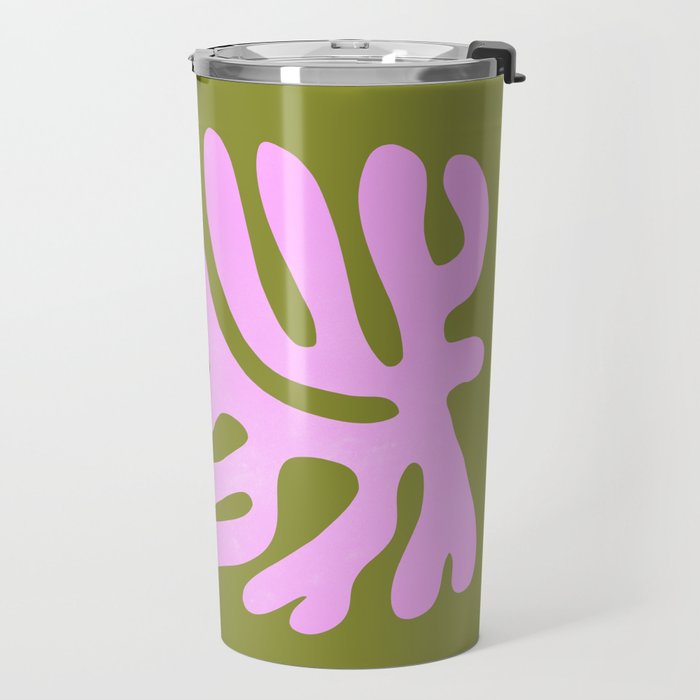 Wasabi & Lavender: Matisse Paper Cutouts 05 Travel Mug Gallery Image 2