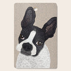 Boston Terrier 2015 Cutting Board Gallery Image 1