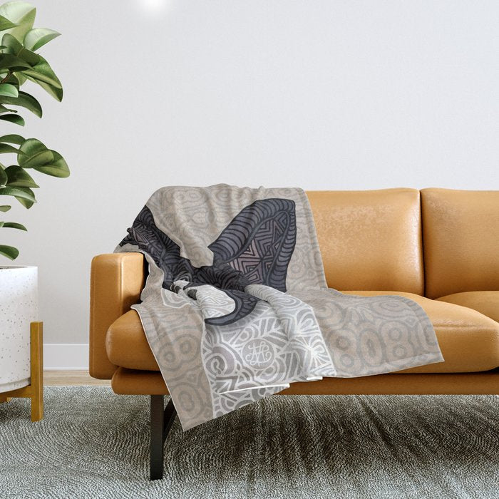 Boston Terrier 2015 Throw Blanket Gallery Image 1