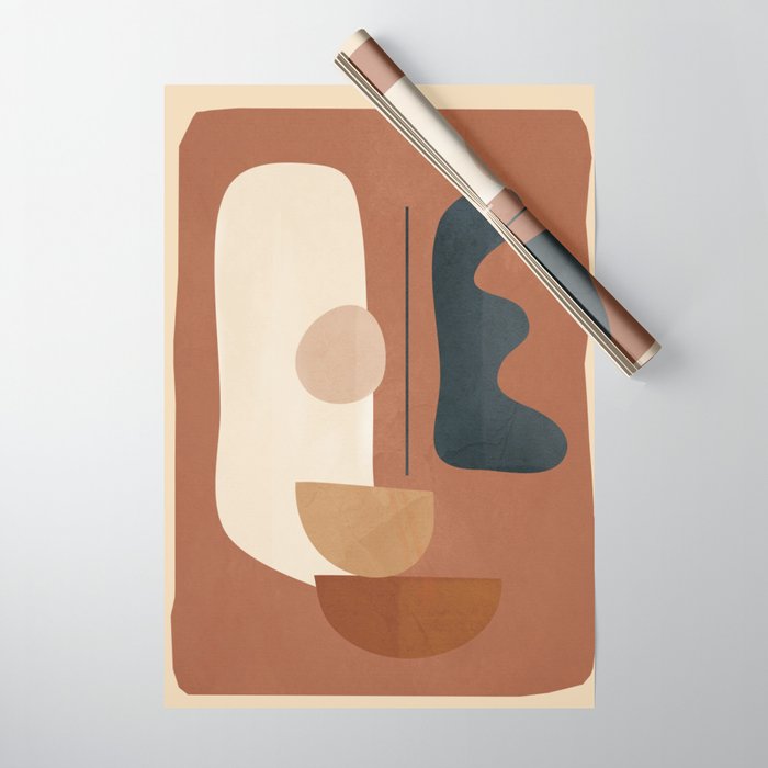 Shape Curve 30 Wrapping Paper Gallery Image 1