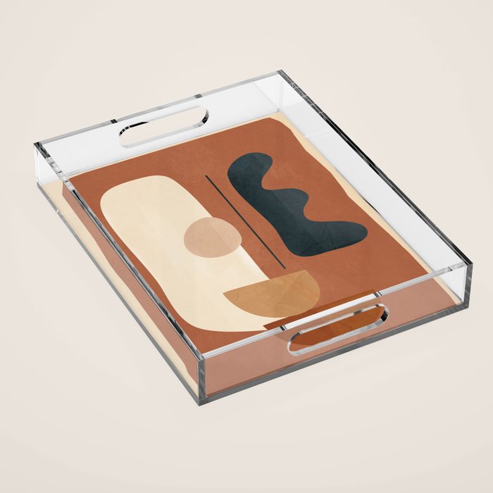 Shape Curve 30 Acrylic Tray Gallery Image 1