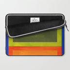Ultramarine Blue Bloom Laptop Sleeve Gallery Image 2