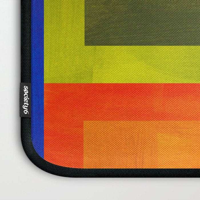 Ultramarine Blue Bloom Laptop Sleeve Gallery Image 3