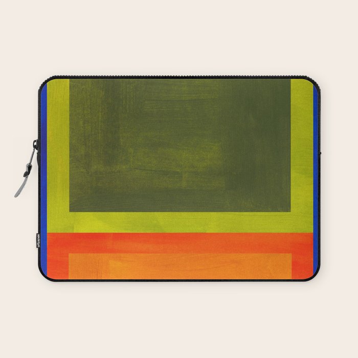 Ultramarine Blue Bloom Laptop Sleeve Gallery Image 1