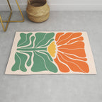 Modern Boho Art Nouveau Floral 1.1 Rug Gallery Image 1