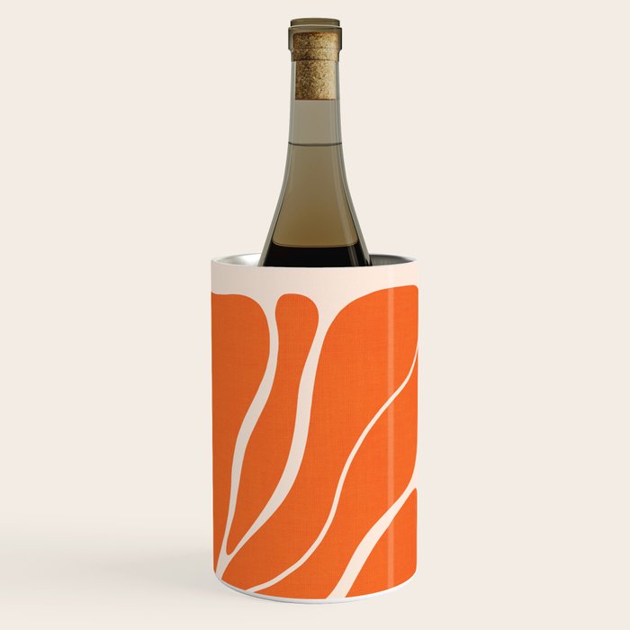 Modern Boho Art Nouveau Floral 1.1 Wine Chiller Gallery Image 3