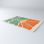 Modern Boho Art Nouveau Floral 1.1 Rug Gallery Image 3