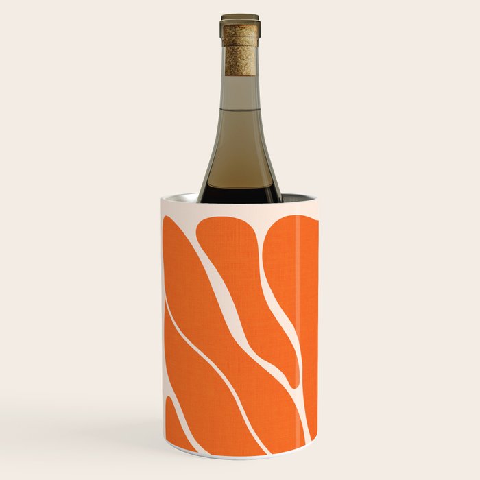 Modern Boho Art Nouveau Floral 1.1 Wine Chiller Gallery Image 2