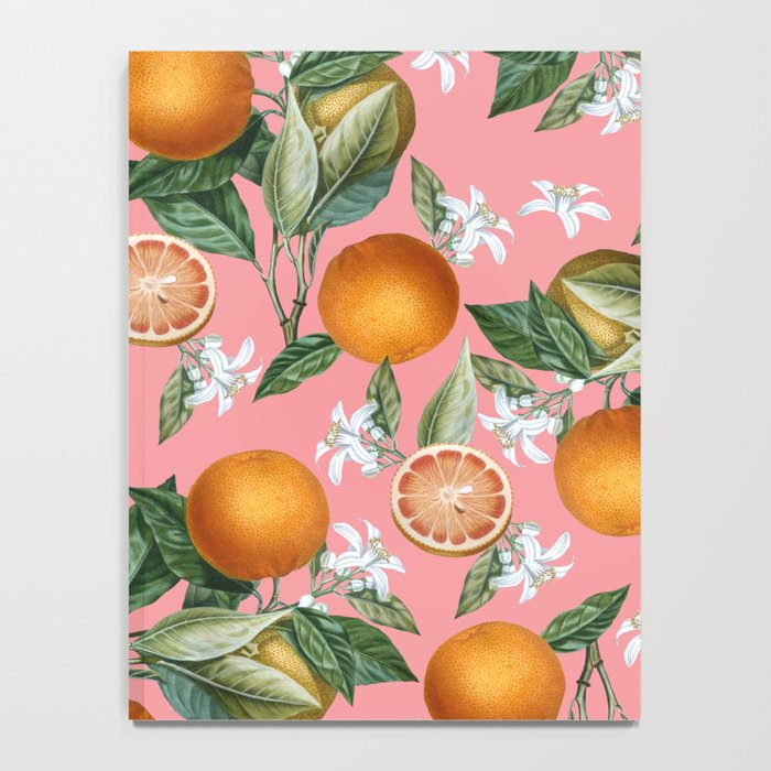 Lemon and Leaf Pattern V Notebook Gallery Image 4