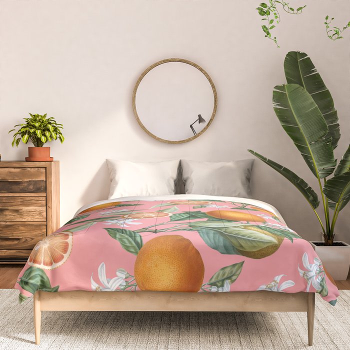 Lemon and Leaf Pattern V Comforter Gallery Image 3