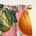 Lemon and Leaf Pattern V Window Curtain Gallery Image 2