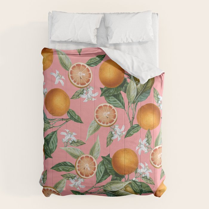 Lemon and Leaf Pattern V Comforter Gallery Image 6