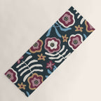 Artistic Floral Fantasy Yoga Mat Gallery Image 1
