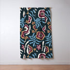 Artistic Floral Fantasy Window Curtain Gallery Image 3