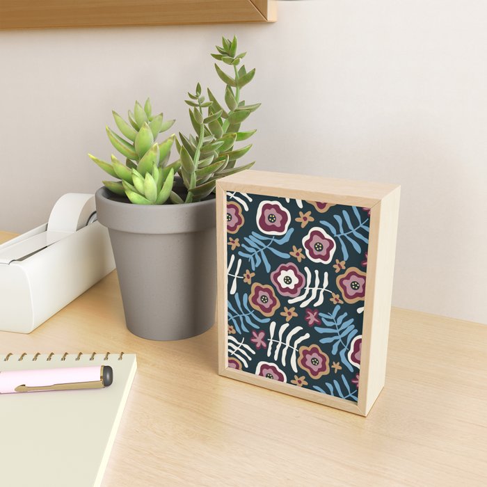 Artistic Floral Fantasy Mini Art Print Gallery Image 2