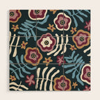 Artistic Floral Fantasy Wood Wall Art Gallery Image 1