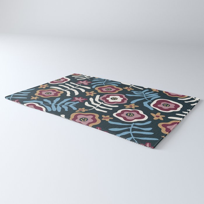 Artistic Floral Fantasy Rug Gallery Image 3