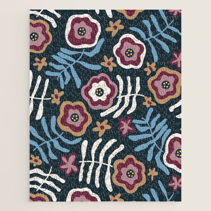 Artistic Floral Fantasy Jigsaw Puzzle Gallery Image 1