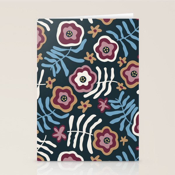 Artistic Floral Fantasy Stationery Card Gallery Image 1