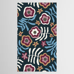 Artistic Floral Fantasy Tablecloth Gallery Image 2
