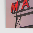 Seattle Public Market City Sunrise Poster Gallery Image 3