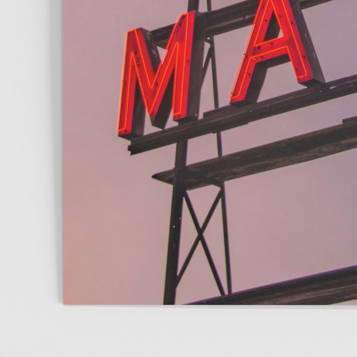 Seattle Public Market City Sunrise Poster Gallery Image 3
