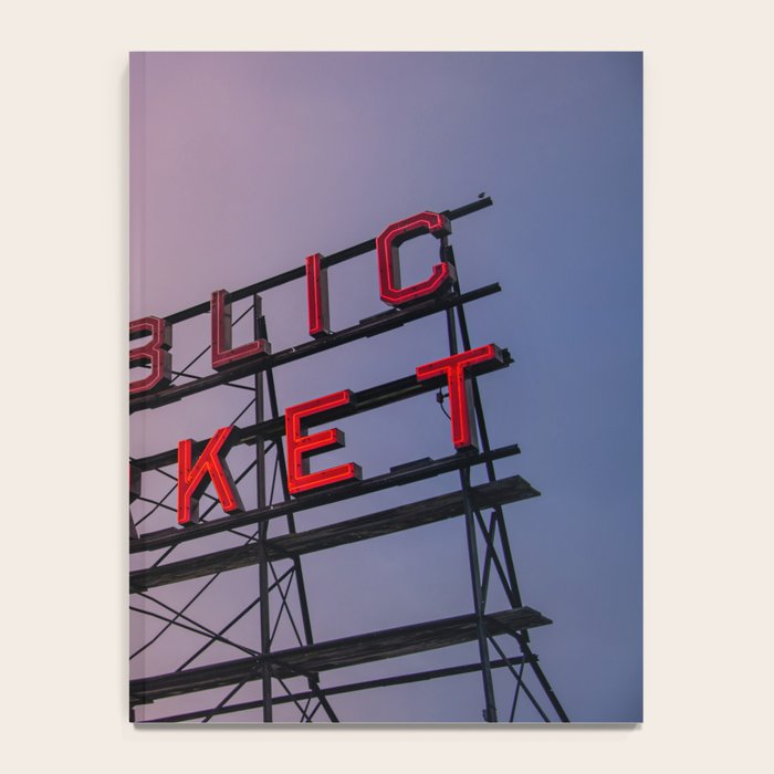 Seattle Public Market City Sunrise Notebook Gallery Image 4