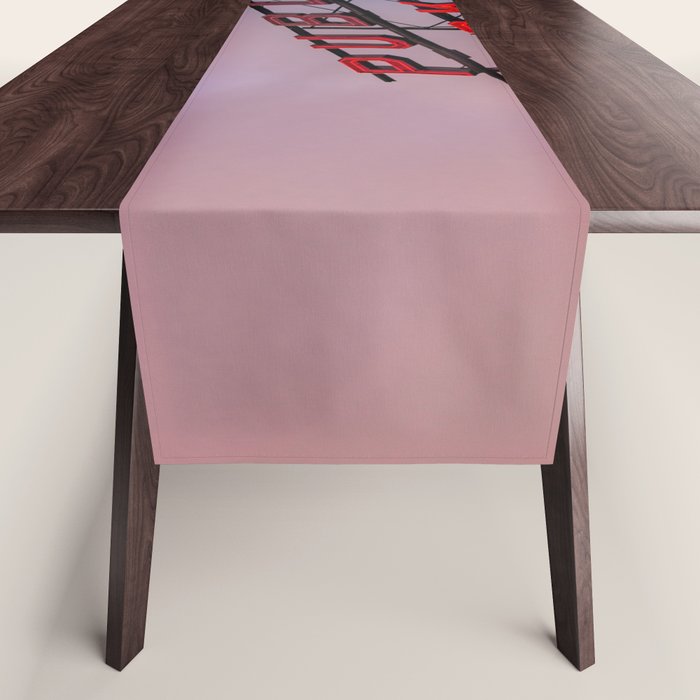Seattle Public Market City Sunrise Table Runner Gallery Image 1